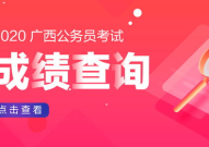 广西公务员考试成绩查询,流程、时间及注意事项”